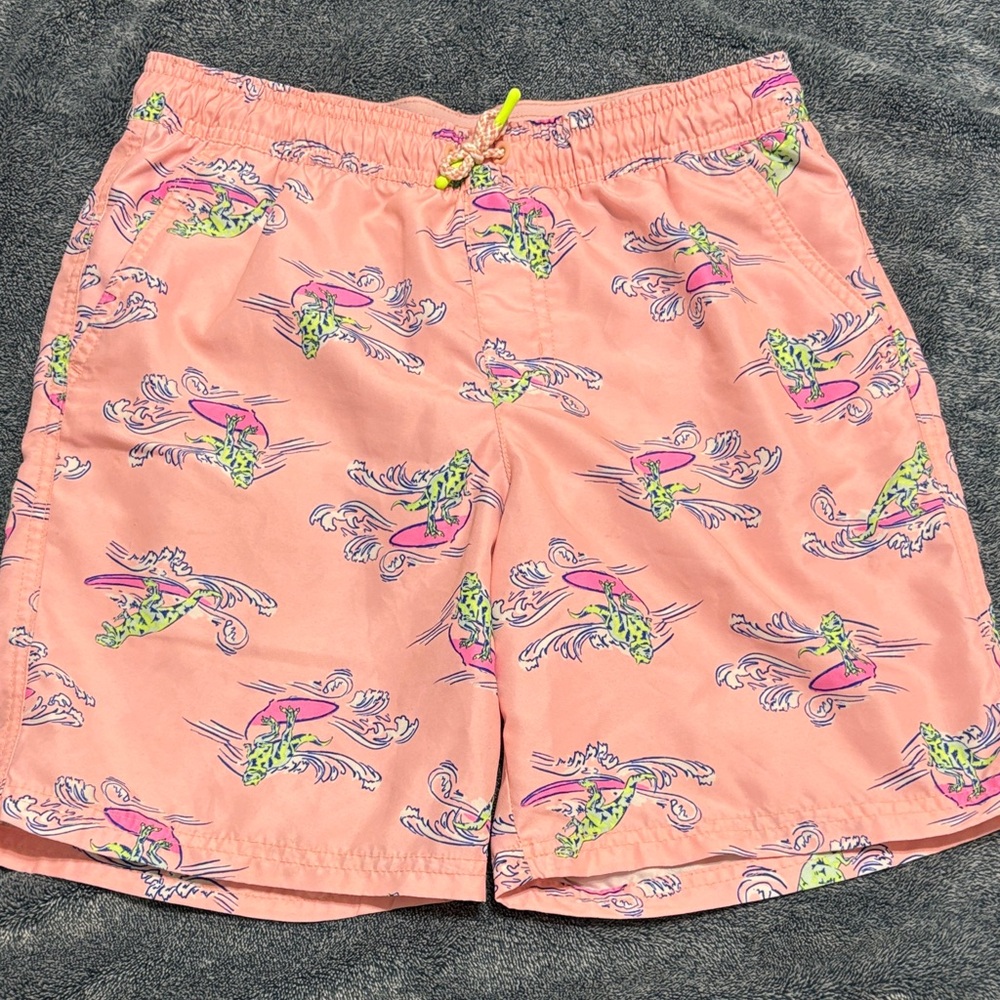 Cat & Jack Pink and Coral Swim Shorts